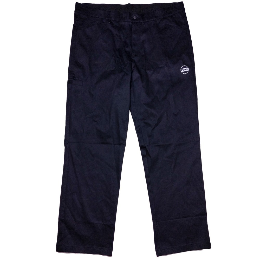 PEPSI G&G Outfitters Workwear Uniform 5 Pocket Pants Black ~‎ Fits 40 x 32